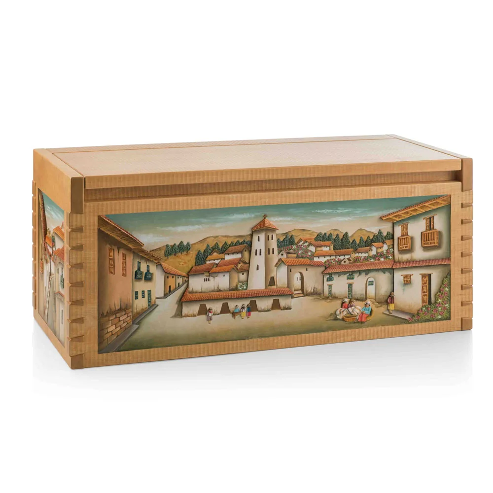 Pukyura D, Cassapanche in legno massello